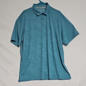 Walter Hagen Aqua Polo Golf Shirt